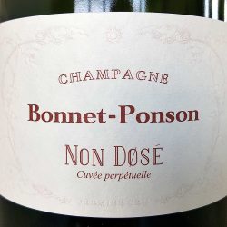 CHAMPAGNE BONNET PONSON NON DOSE 1ER CRU PERPETUELLE