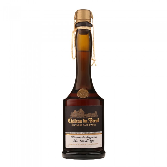 CALVADOS RESERVE DES SEIGNEURS 20 ANS D'AGE  41 VOL 200 CL