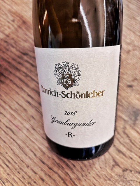 EMRICH SCHOENLEBER GRAUBURGUNDER R TROCKEN 2018