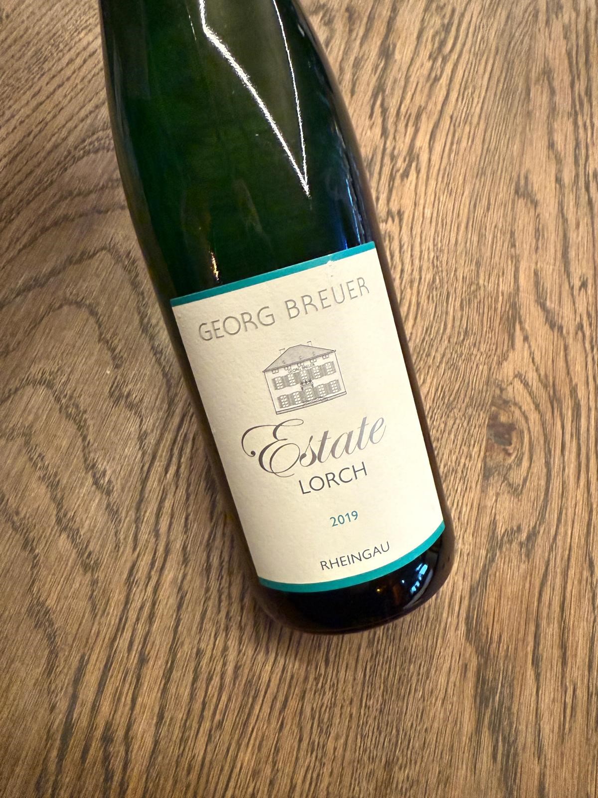 GEORG BREUER ESTATE LORCH RIESLING QBA  2019  0.75L.