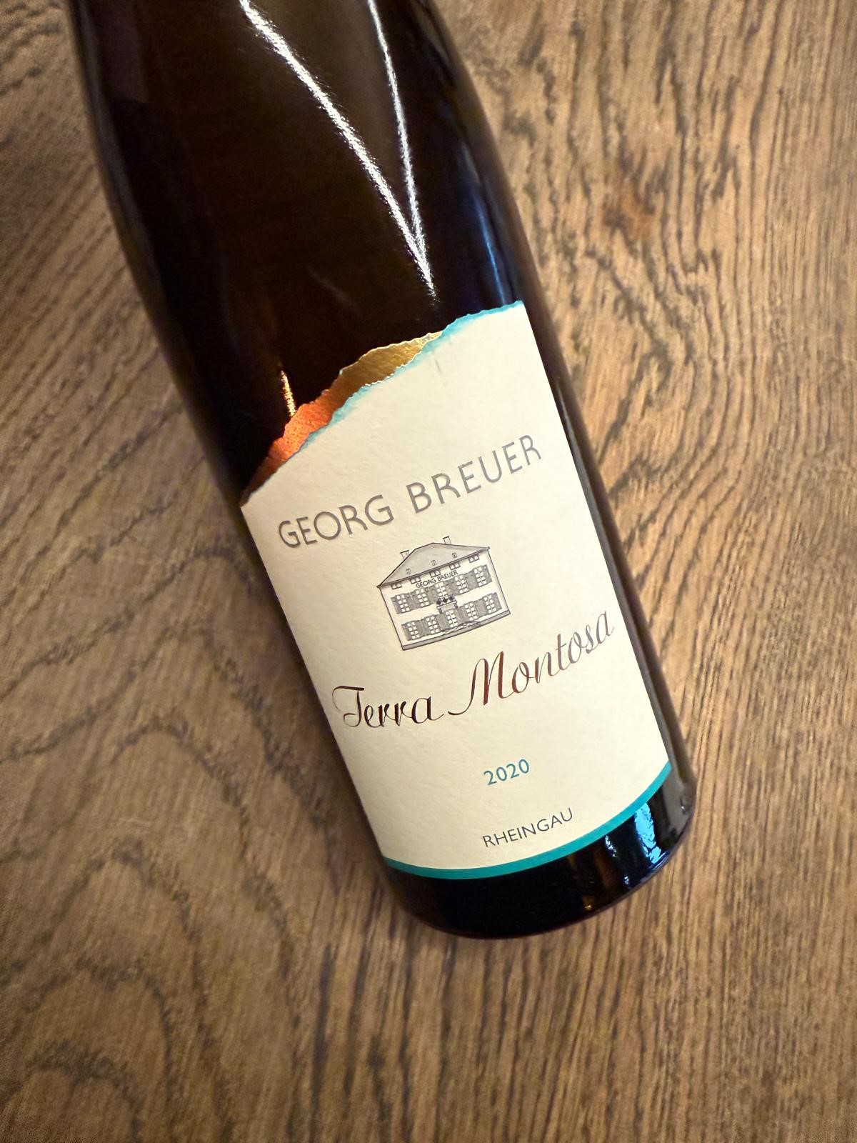 GEORG BREUER TERRA MONTOSA RHEINGAU RIESLING QBA 2018