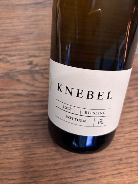 WEINGUT KNEBEL RIESLING ROETTGEN GG 2019