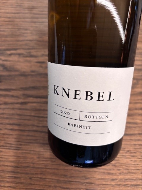 WEINGUT KNEBEL ROTTGEN KABINETT 2020 VOL.9.0