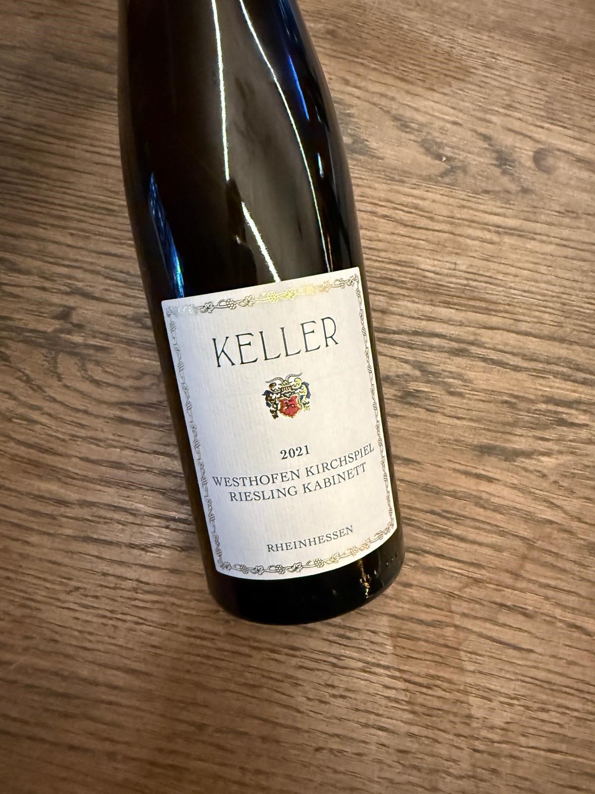 WESTHOFENER KIRCHSPIEL RIESLING kabinett 2021 vol 9.0  0.75l.