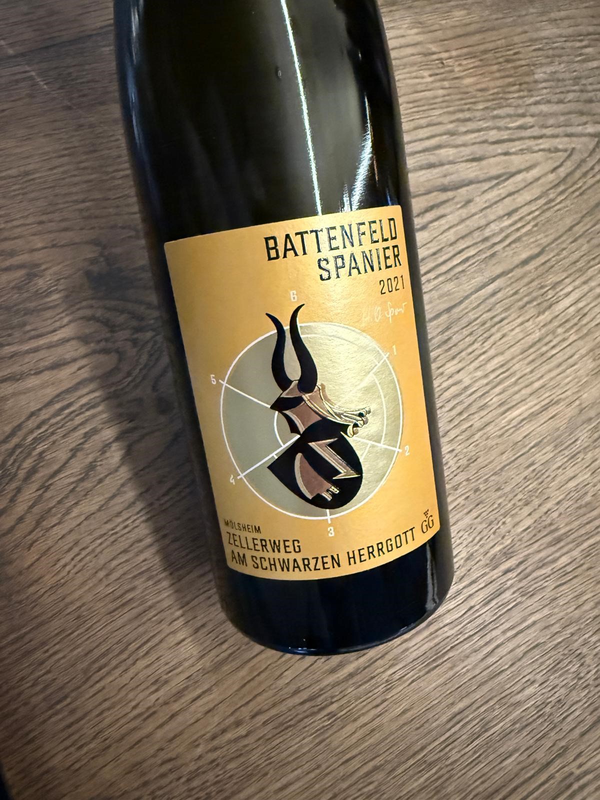 BATTENFELD SPANIER ZELLERWEG AM SCHWARZEN HERRGOTT RIESLING 2021