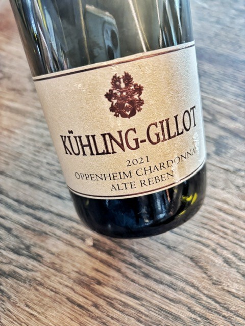 2021 OPPENHEIM CHARDONNAY ALTE REBEN TROCKEN KUHLING GILLOT