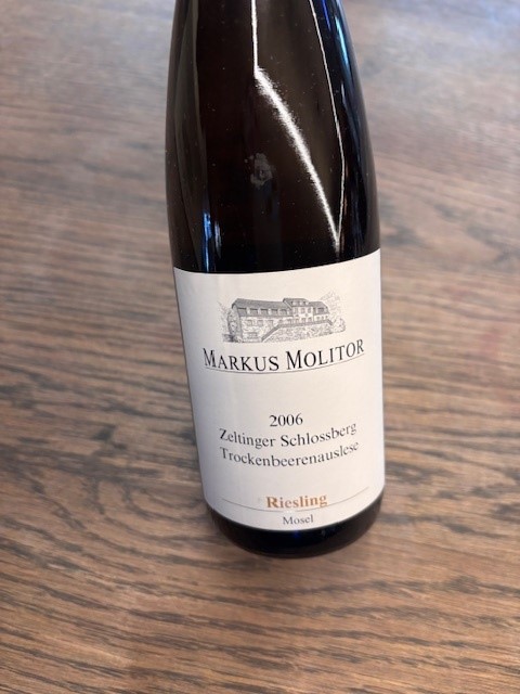 ZELTINGER SCHLOSSBERG TROCKENBERREN EDELSUSS AUSLESE 0,375L 2006