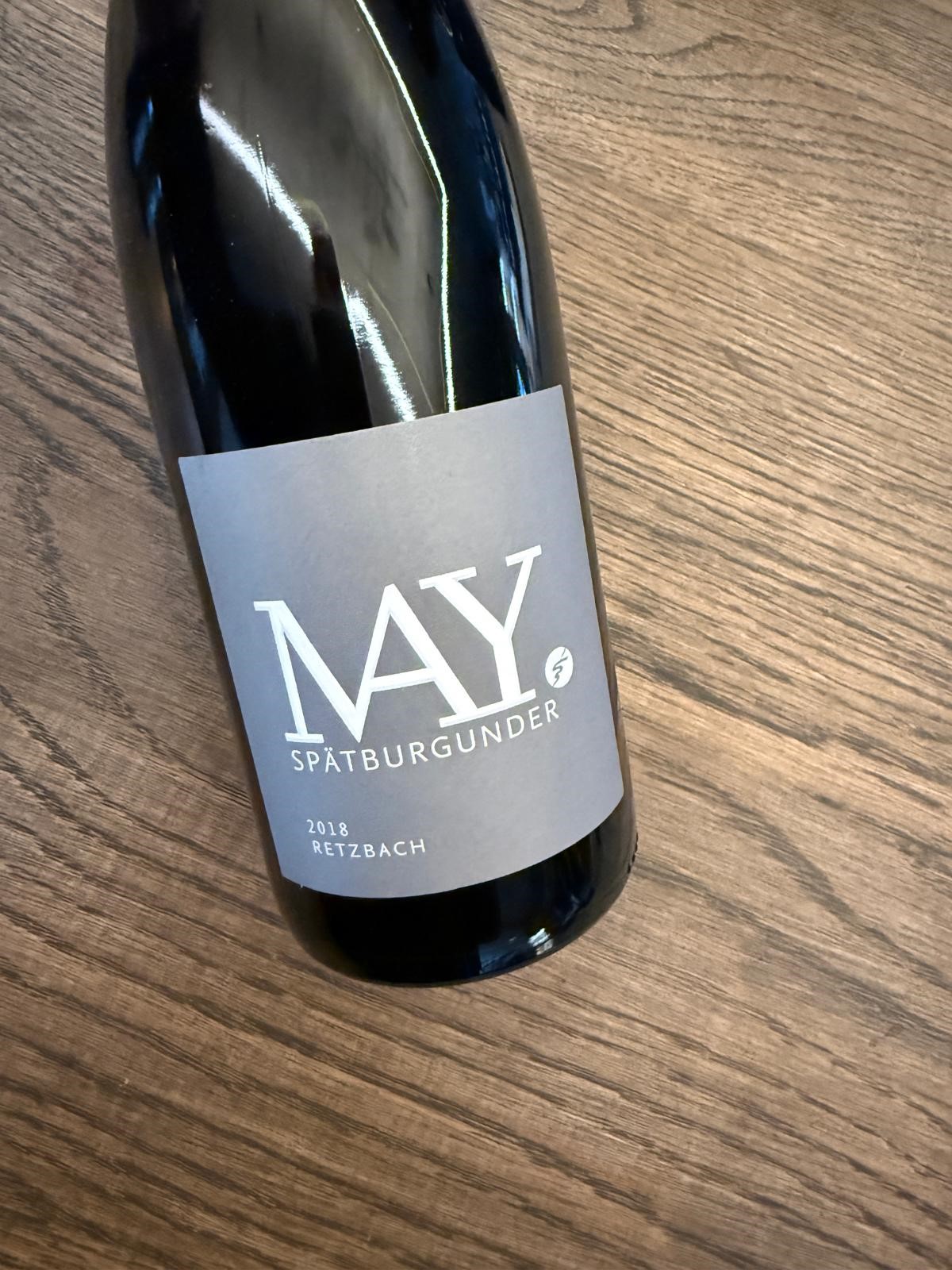 WEINGUT MAY SPAETBURGUNDER RETZBACH VDP ORTSWEIN 2018