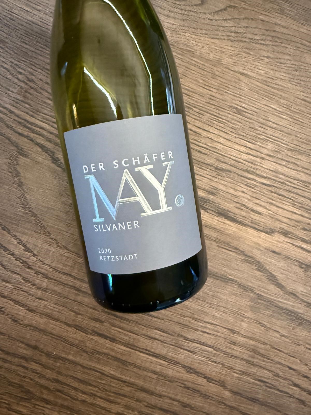 WEINGUT MAY SILVANER DER SCHAFER 2020 VDP.ERSTE LAGE