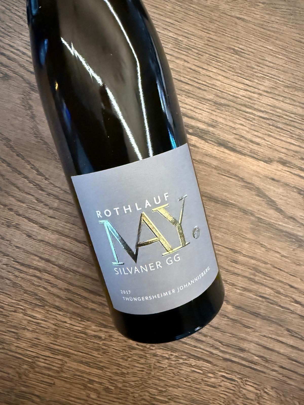 WEINGUT MAY ROTHLAUF SYLVANER GG VDP 2018
