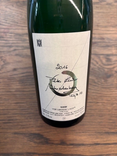 PETER LAUER FASS 12 UNTERSTENBERG 2016