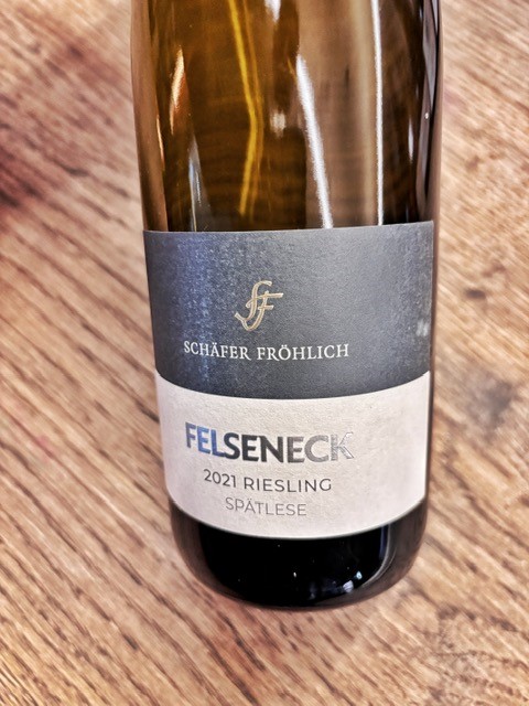 2021 FELSENECK RIESLING SPAETLESE GK 0.75L SCHAFER FROHLICH