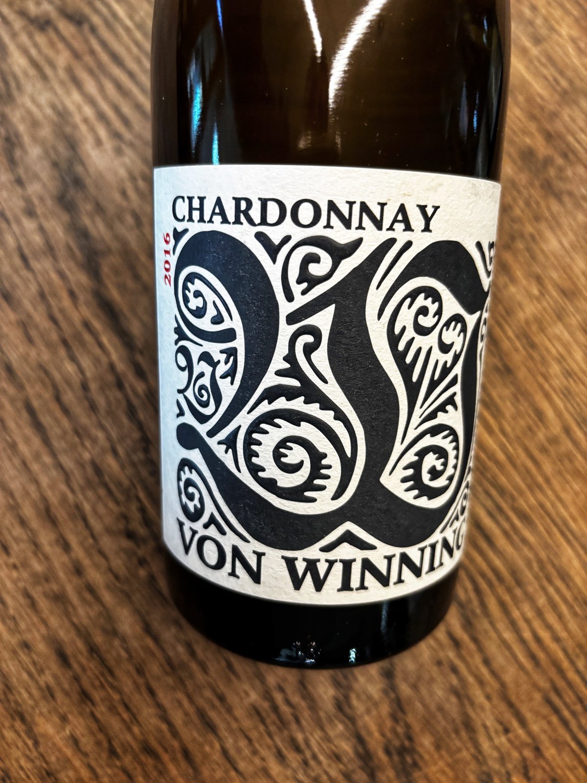 VON WINNING CHARDONNAY I 2016 VDP GUTSWEIN