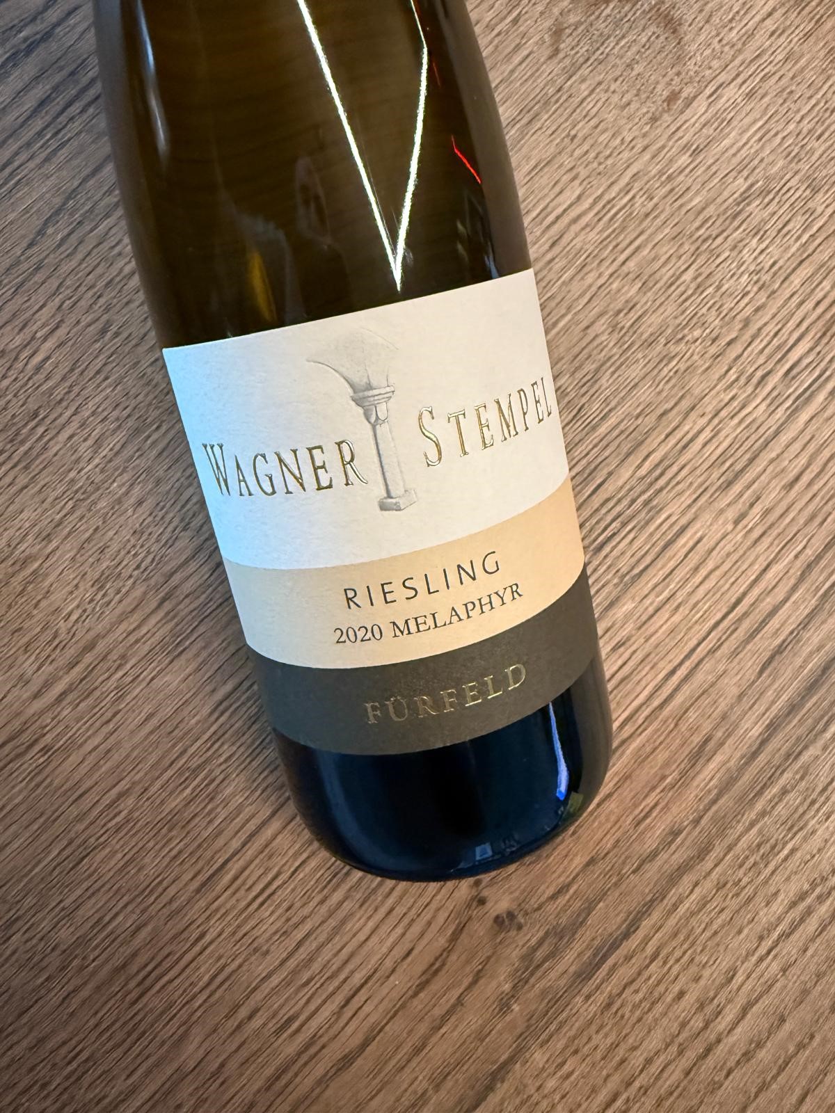 Fuerfeld Riesling Melaphyr Vdp aus ersten Lagen 2020