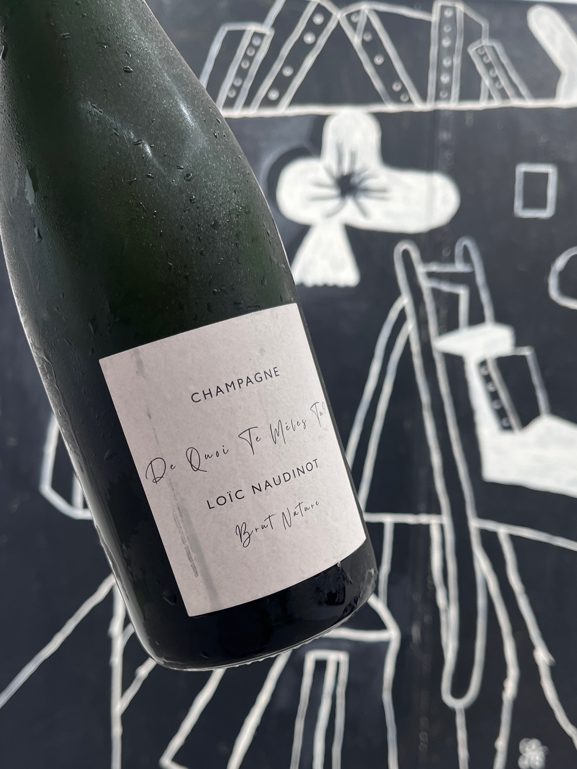CHAMPAGNE AMAURY BEAUFORT DE QUOI TE MELES TU 2020 BRUT NATURE BIO