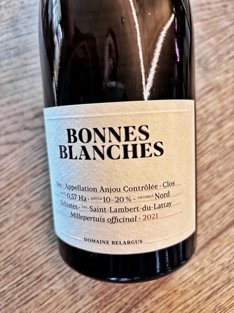 BONNES BLANCHES 2021 CHENIN BLANC SEC  DOMAINE BELARGUS