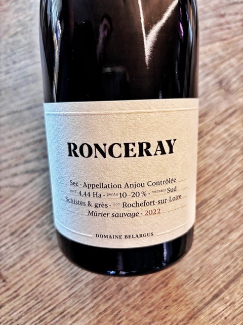 RONCERAY 2022 CHENIN BLANC SEC 2022 DOMAINE BELARGUS