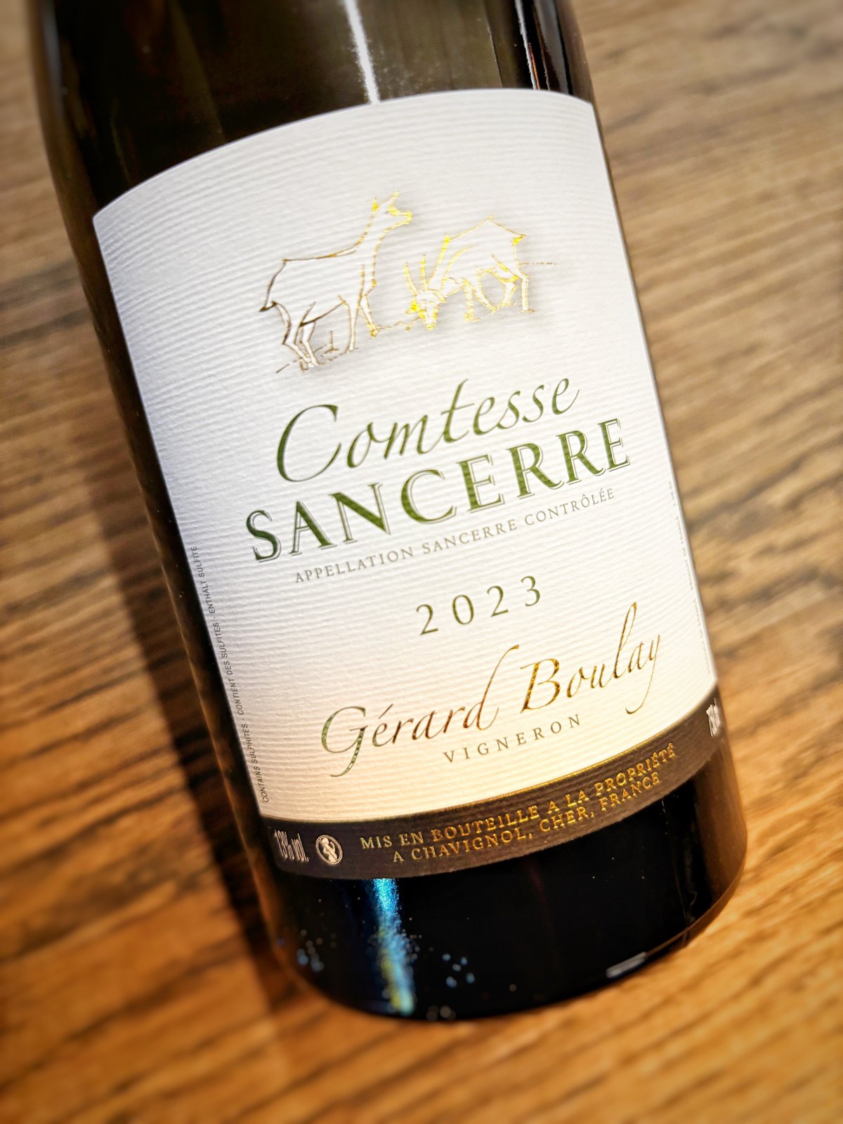 SANCERRE BLANC COMTESSE AOC 2023 GERARD BOULAY