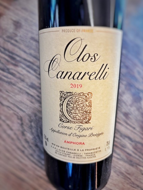 CLOS CANARELLI AMPHORA ROUGE 2019
