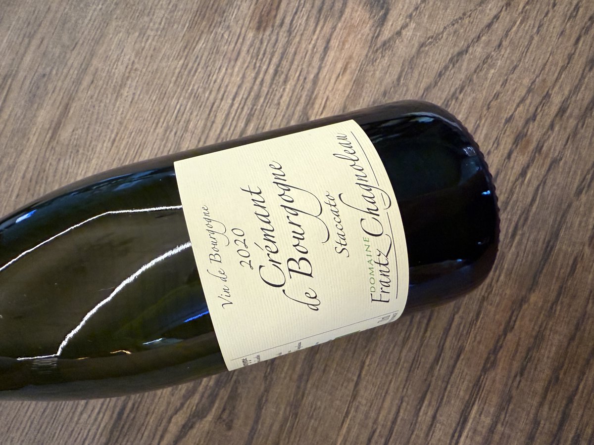 CHAGNOLEAU CREMANT DE BOURGOGNE STACCATO LIV.2024 BIO VOL.13.00
