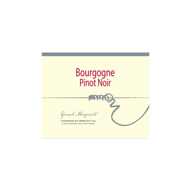 GERARD MUGNERET Bourgogne Pinot Noir 2021 vol. 13.5   0.75l.
