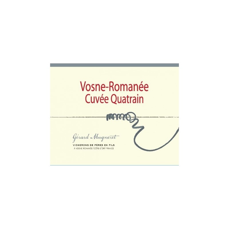 GERARD MUGNERET Vosne Romanee Cuvée Quatrain 2021 vol. 13.0   0.75l.