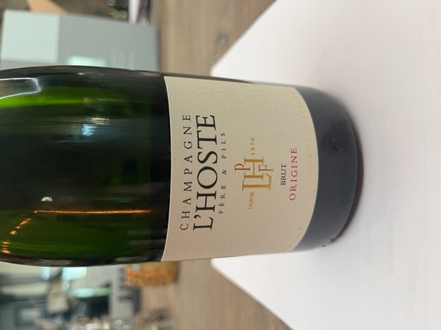 CHAMPAGNE L'HOSTE BRUT ORIGINE CUVEE TRADITION