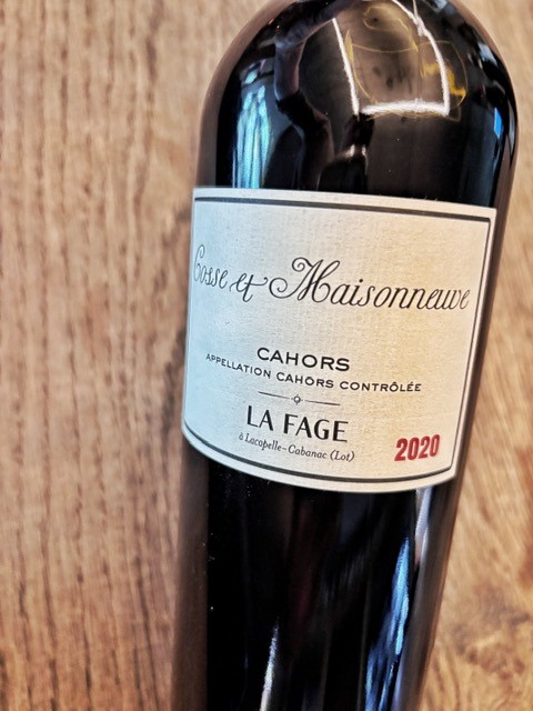 MAISONNEUVE COSSE LA FAGE ROUGE 2020