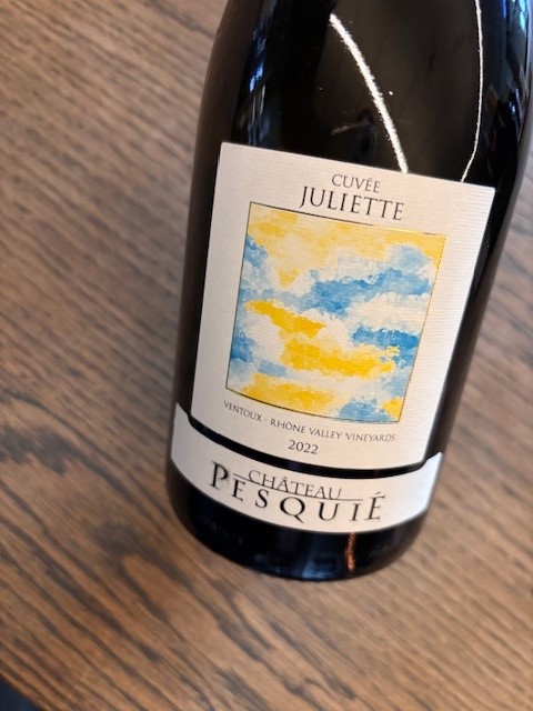 CHATEAU PESQUIE JULIETTE BLANC 2022 0.75L. BIO