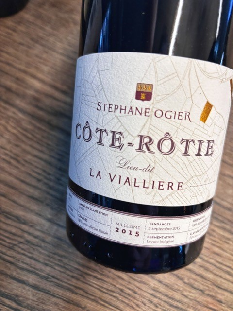 STEPHAN OGIER COTE ROTIE LA VIALLIERE 2015