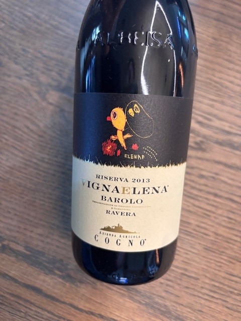 BAROLO RAVERA RISERVA VIGNA ELENA 2013 VOL.0.75.L.