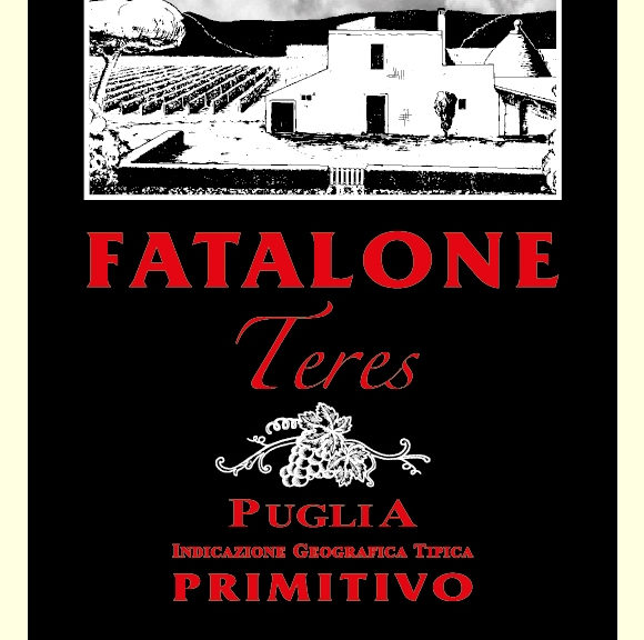 FATALONE PUGLIA IGT PRIMITIVO TERES 14.5 VOL. 2022 bio