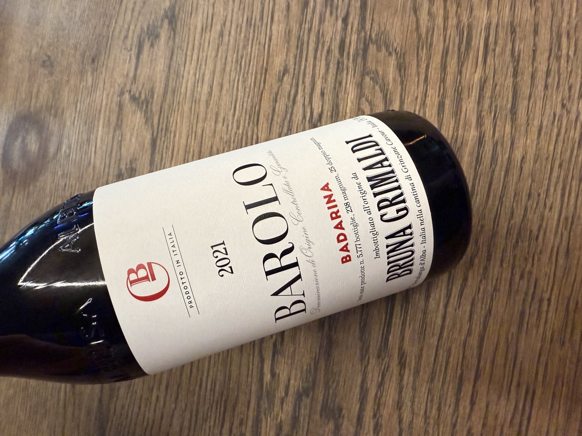 BRUNA GRIMALDI BAROLO BADARINA DOCG 2020 vol. 14.5
