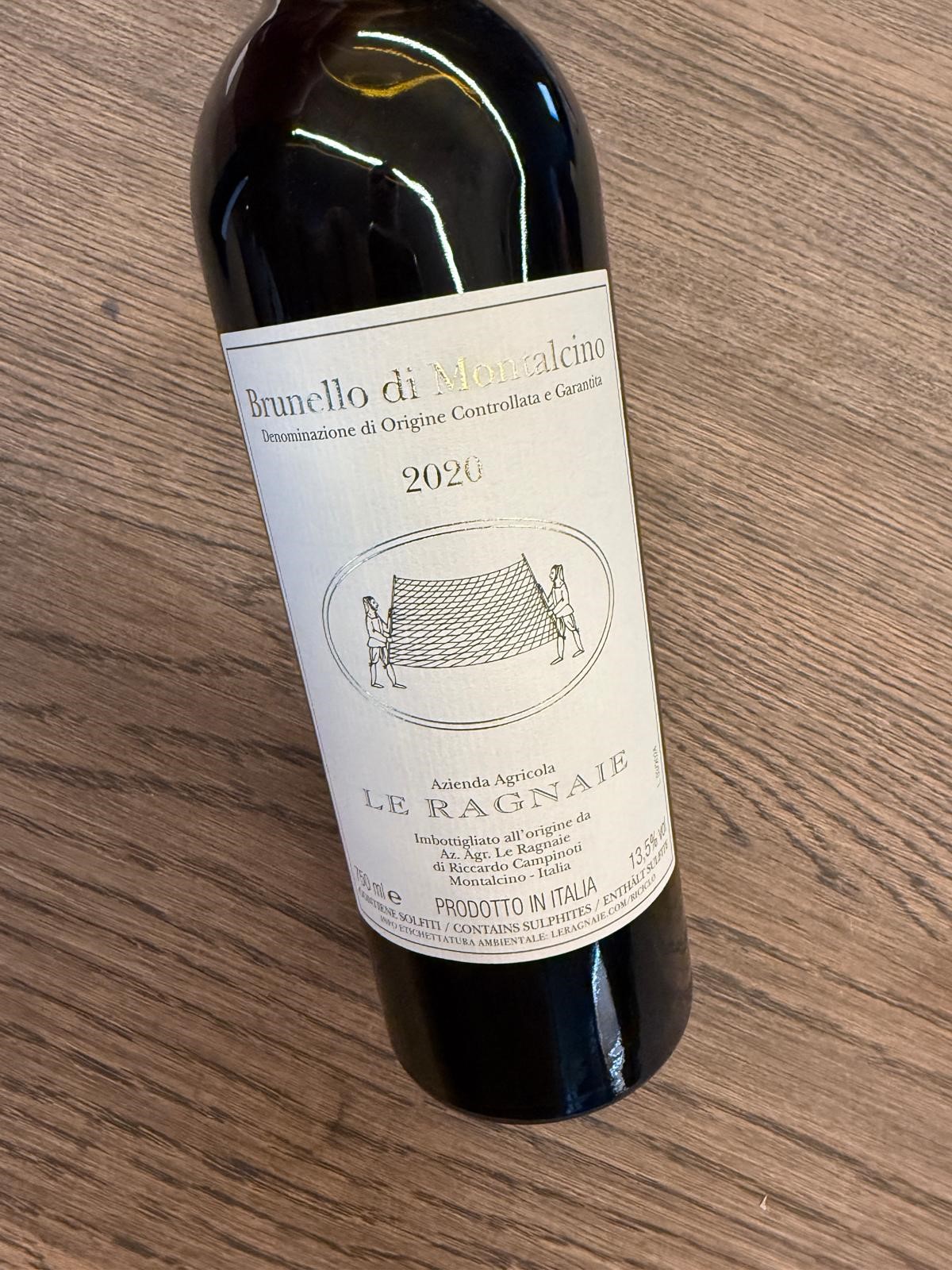 LE RAGNAIE BRUNELLO DI MONTALCINO 2020 VOL 13.5