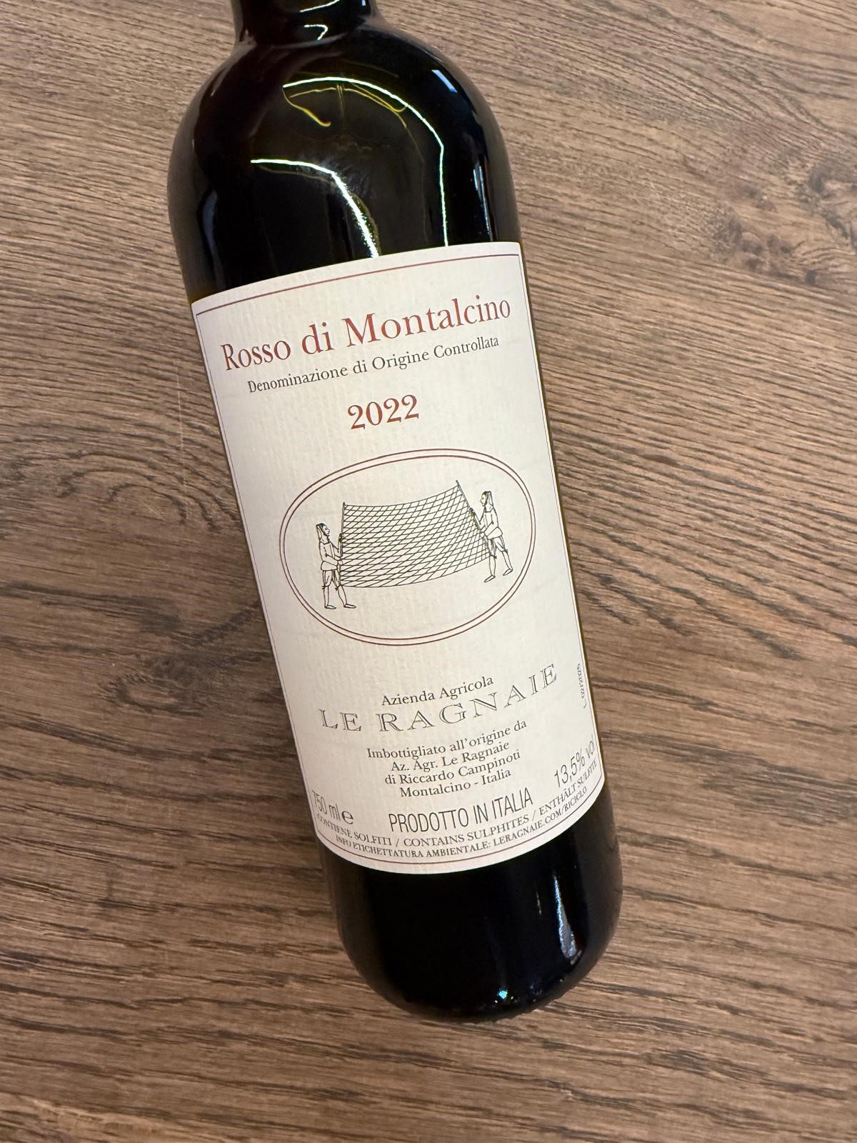 LE RAGNAIE ROSSO DI MONTALCINO 2022 VOL 13.5