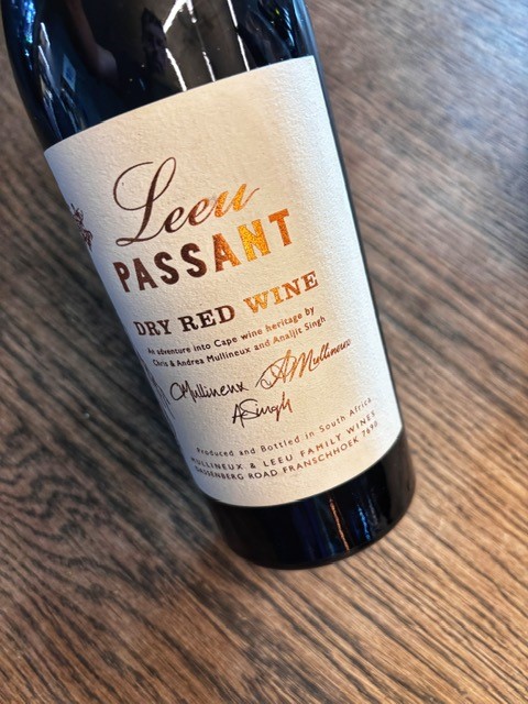 LEEU PASSANT DRY RED WINE 2017