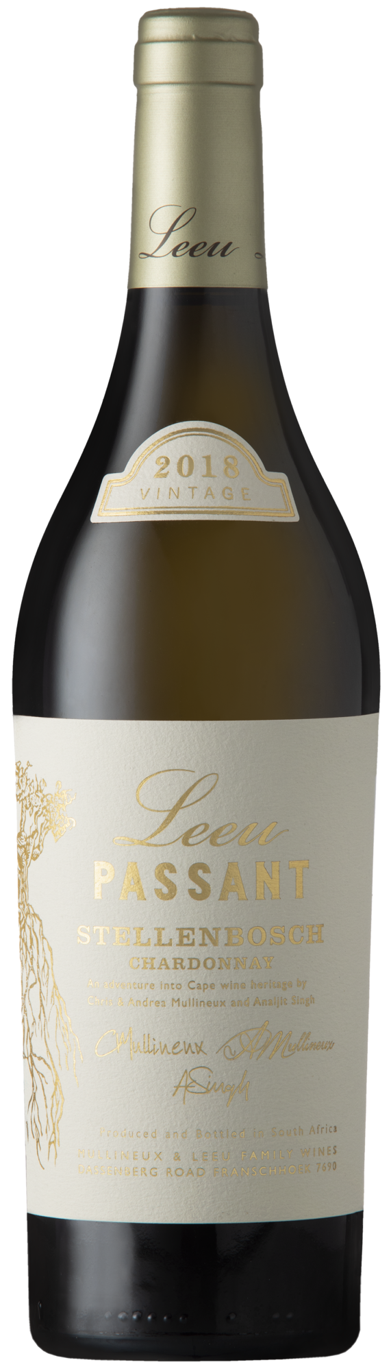 LEEU PASSANT STELLENBOSCH CHARDONNAY 2015