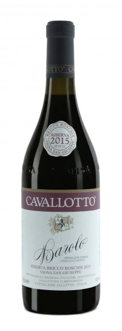 BAROLO RISERVA BRICCO BOSCHIS VIGNA SAN GIUSEPPE 2015