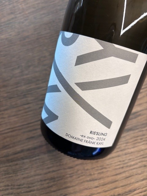 FRANK KAYL RIESLING EX-OVO 2024 12.8 vol.